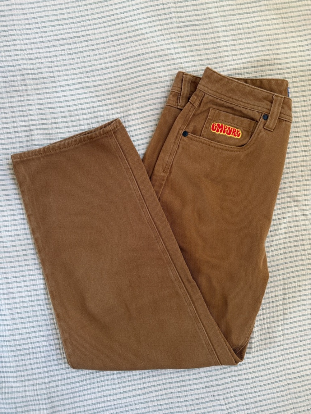 Empyre Men's Straight Jeans — Brown